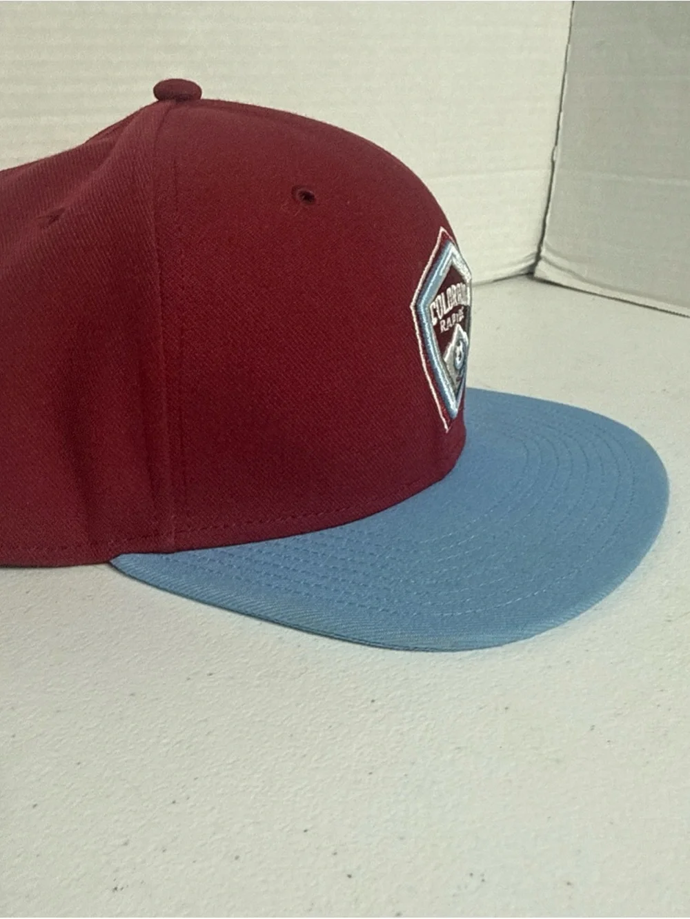 Fanatics Men's Raids Maroon and Light Blue Snapback Hat